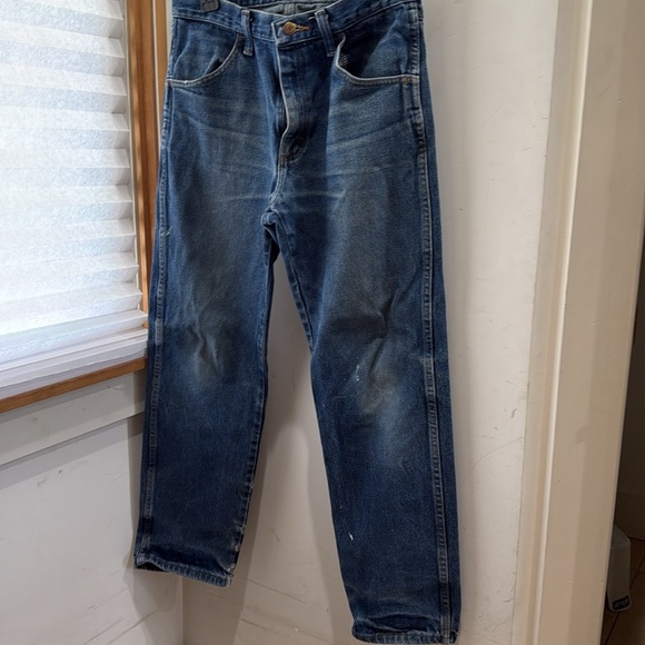 Classic Rustler vintage rockabilly denim jeans 32x30 broken in - Picture 3 of 7
